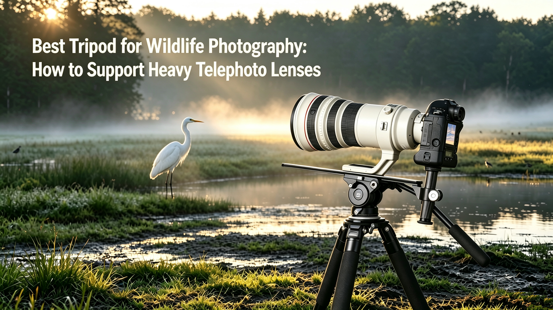 Best Tripod for Wildlife Photography: How to Support Heavy Telephoto Lenses
