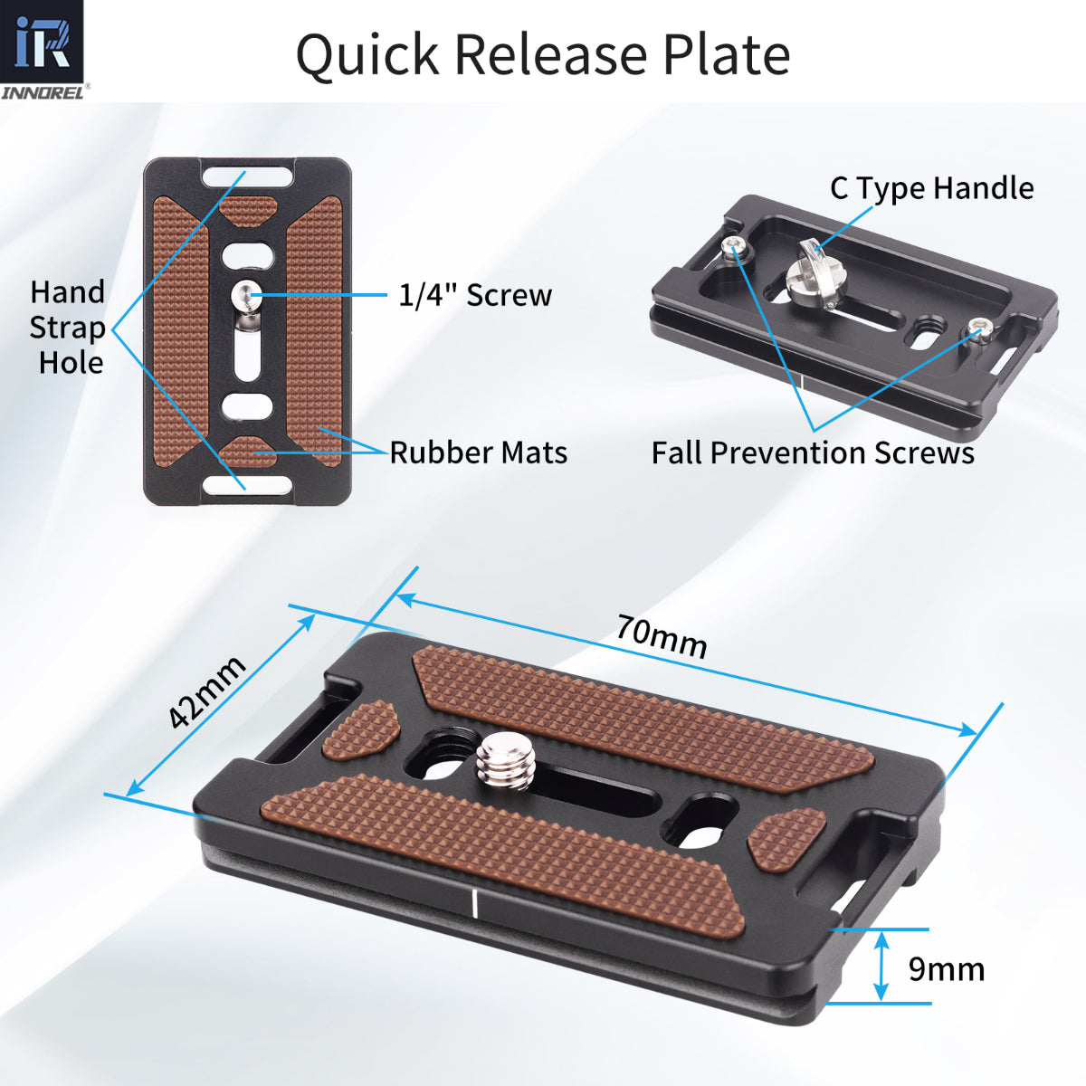 44/55mm Low Profile Ball Head INNOREL U44/U55