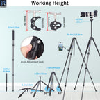 Used-Carbon Fiber Tripod INNOREL P254C for DSLR(Only Canada has inventory)