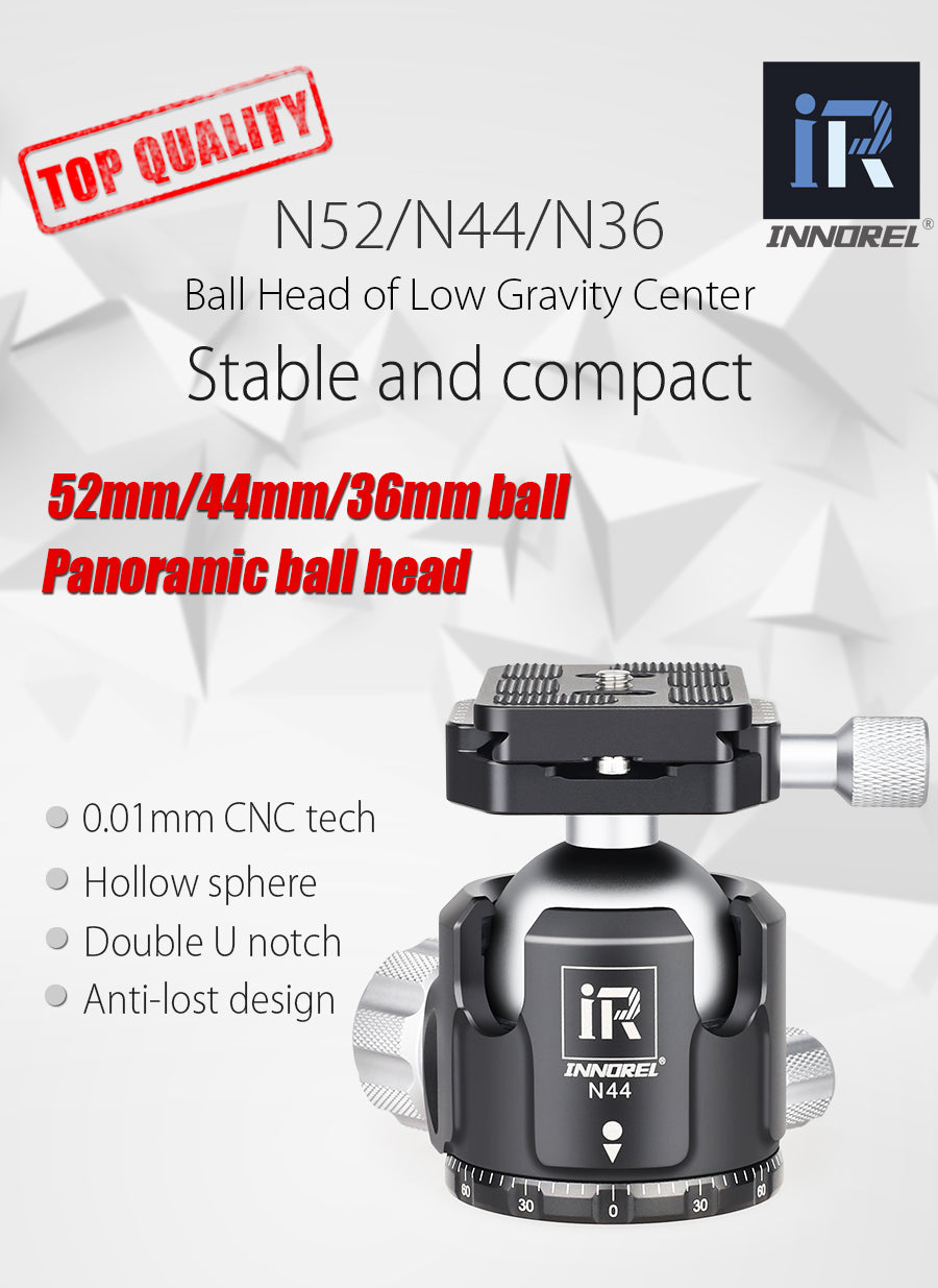 Tripod Ball Head INNOREL N52/N44/N36