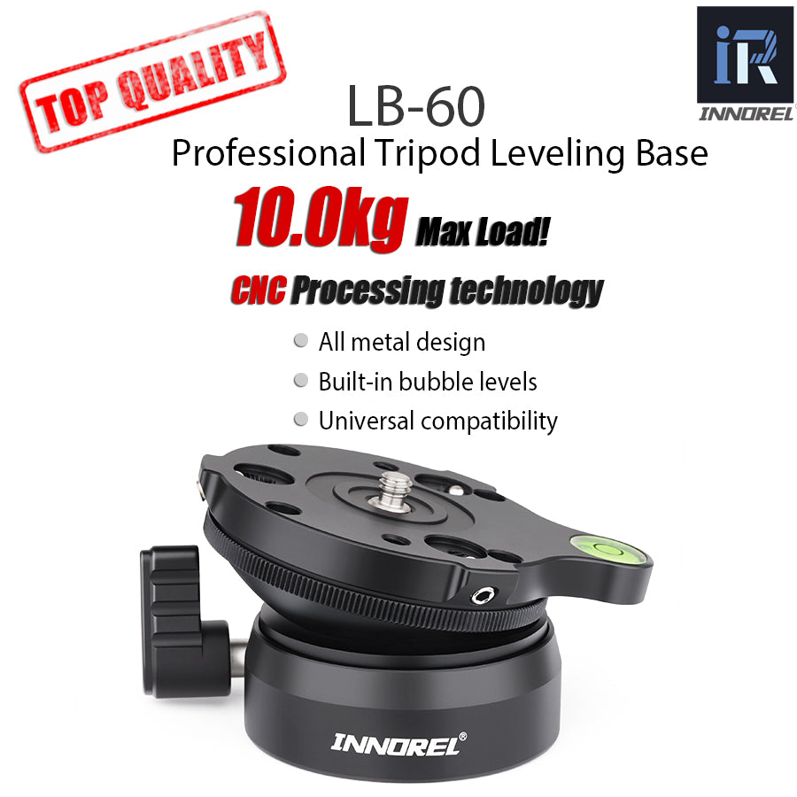 INNOREL Univeral Tripod Leveling Base LB60