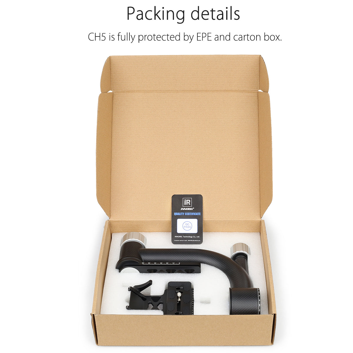 CH5 Professional Gimbal Head Cantilever Tripod Head