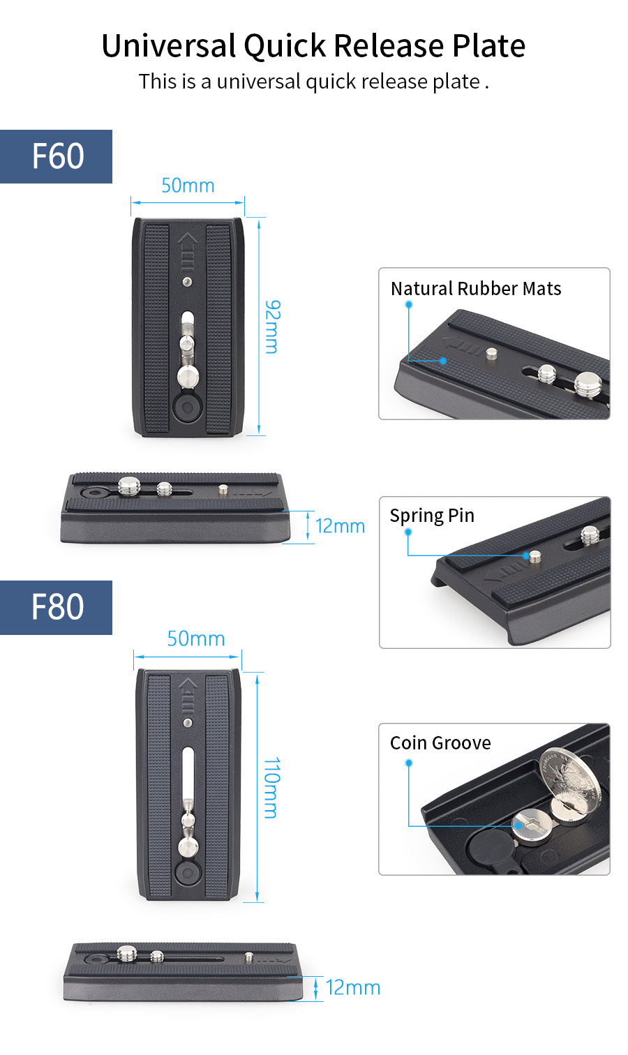 INNOREL F60/F80 Video Fluid Panoramic Head