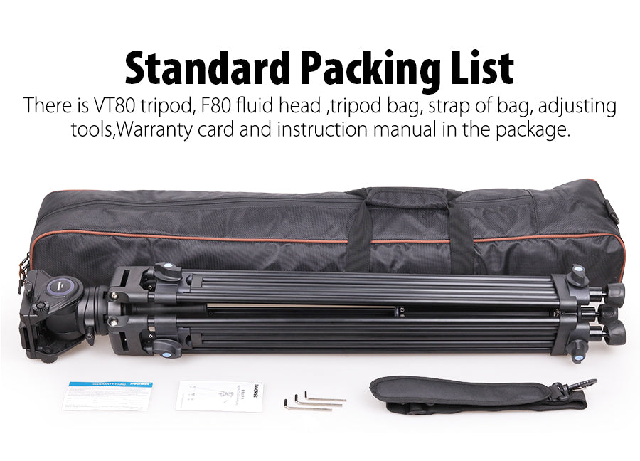 INNOREL VT80 Professional Video Tripod Kit