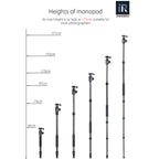 RT40C+B36 Professional Carbon Fiber tripod