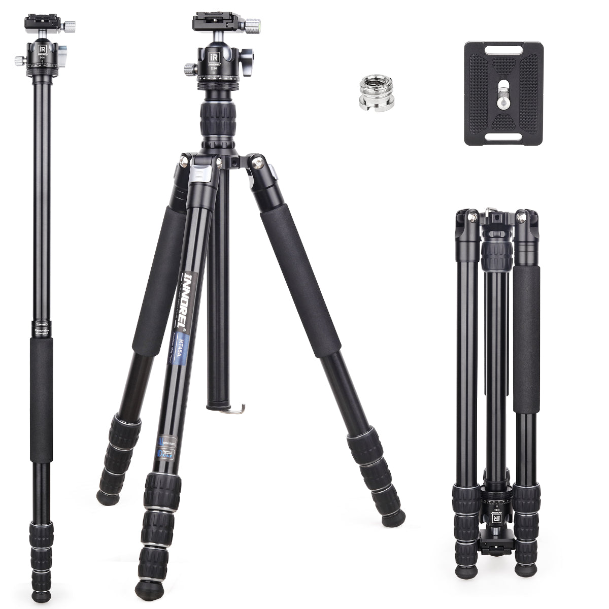Aluminum Alloy Travel Tripod INNOREL RT45A Series