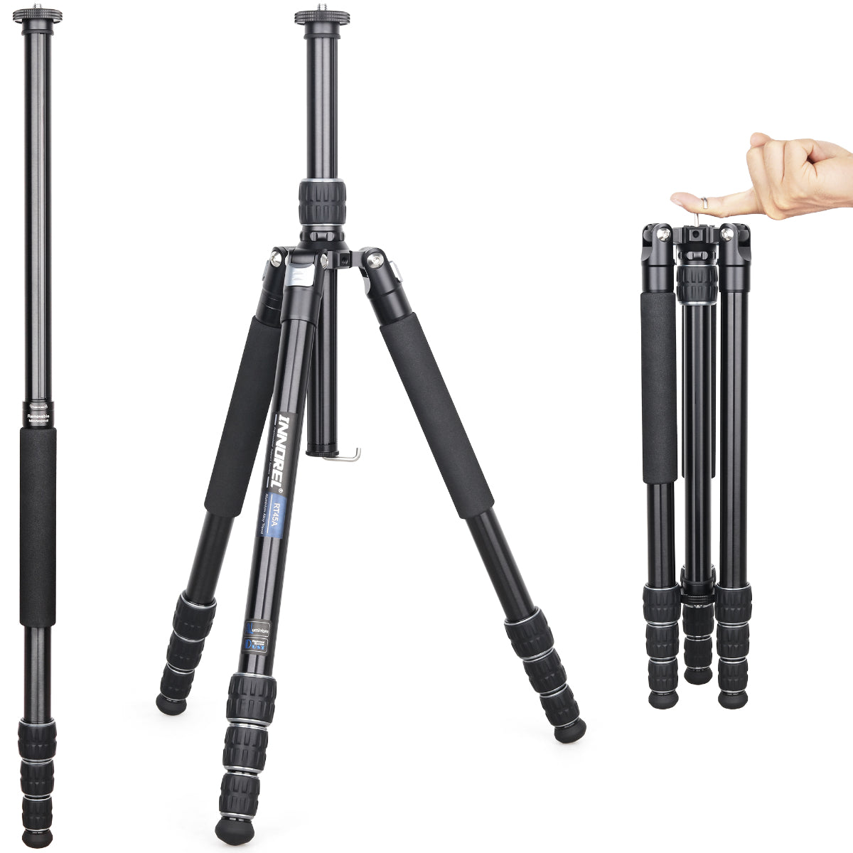 Aluminum Alloy Travel Tripod INNOREL RT45A Series