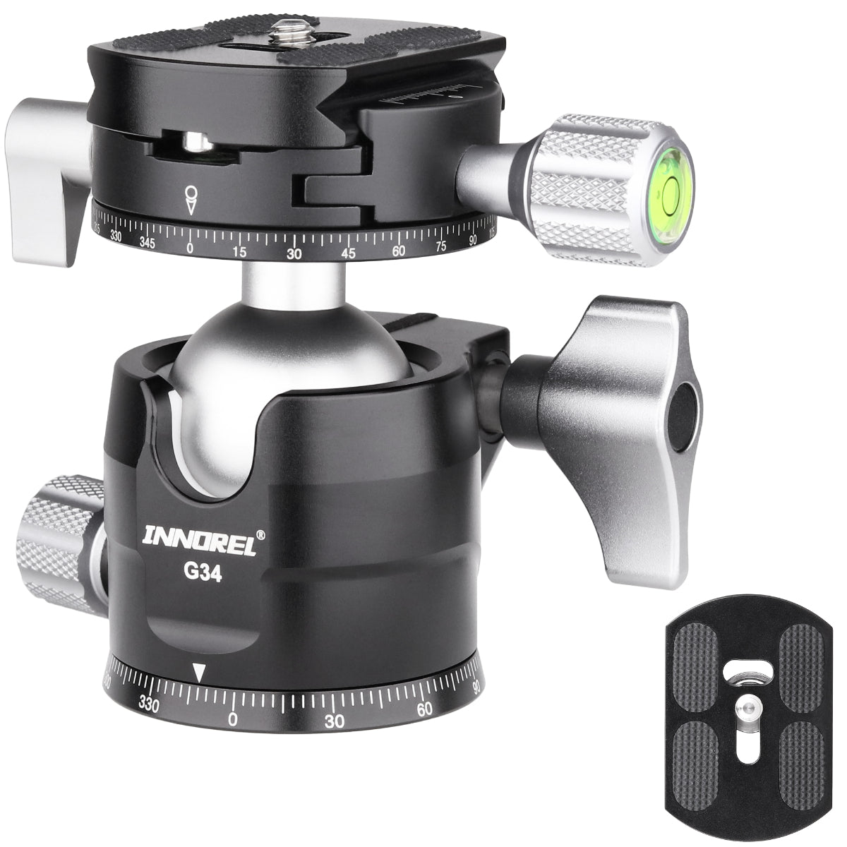 Used Low Profile Double Panoramic Ballhead INNOREL G34(Only Europe has inventory)
