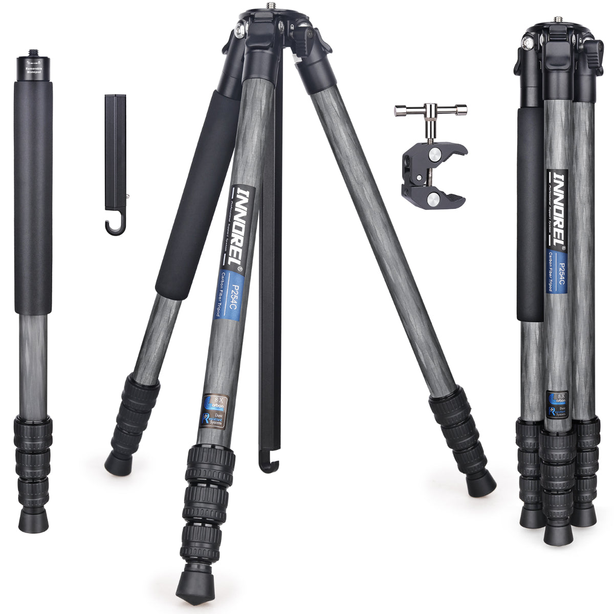 Carbon Fiber Tripod with Center Column INNOREL P254C