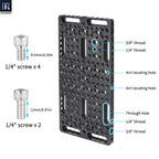 INNOREL CP10 Cheese Plate with 1/4" & 3/8" Threads Arri locating hole