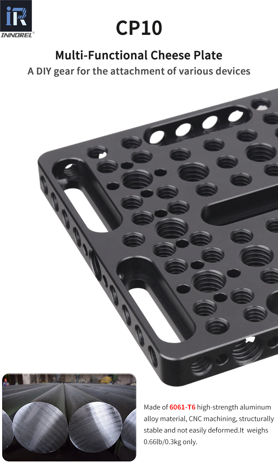 Multi-Functional Cheese Plate INNOREL CP10