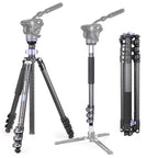 Compact Carbon Fiber Video Tripod INNOREL MT70C