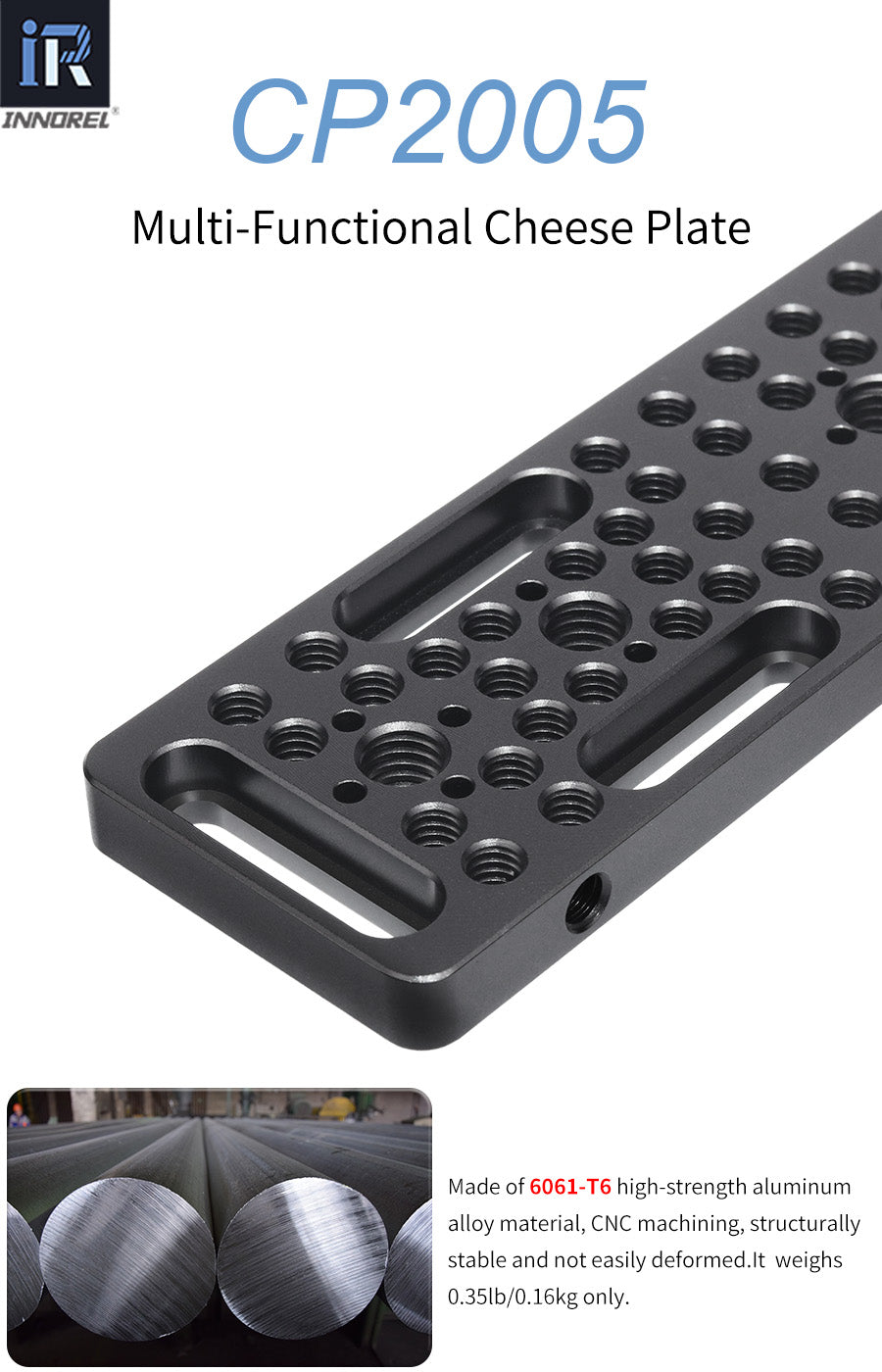 Multi-Functional Cheese Plate INNOREL CP2005