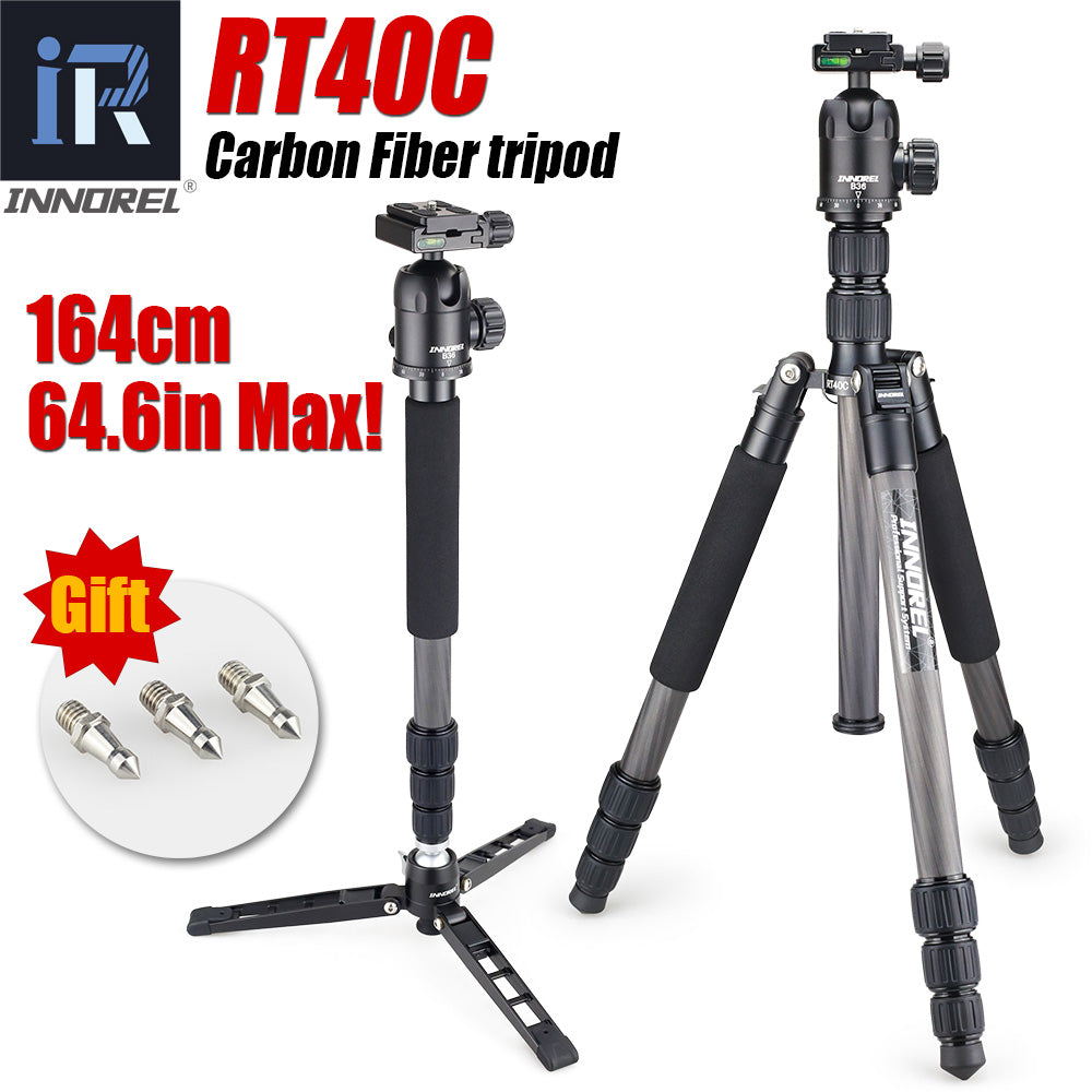 RT40C+B36 Professional Carbon Fiber tripod