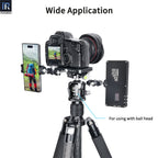 Multi-Functional Cheese Plate INNOREL CP1107 11*7cm Switching Mounting Plate with Built-in ARRI Locating Holes for Camera Tripod