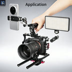 INNOREL M2 Articulating Magic Arm with 1/4"-20 Screw with Retractable Pins for Camera Display Screen Fill Light Max Load 5.5kg