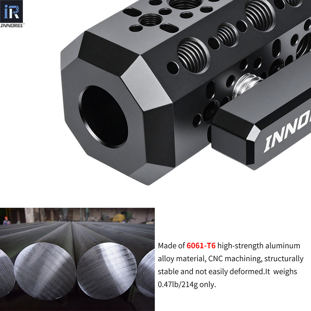 INNOREL TA90 Lights Stand Tripod Hexagon Adapter for Expand Interface