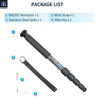 INNOREL RM255C Professional Carbon Fiber Monopod for Canon Nikon Sony DSLR Camera Video Camcorder 5-Section Photography Bracket
