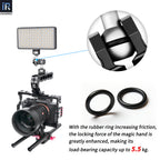 INNOREL M2 Articulating Magic Arm with 1/4"-20 Screw with Retractable Pins for Camera Display Screen Fill Light Max Load 5.5kg