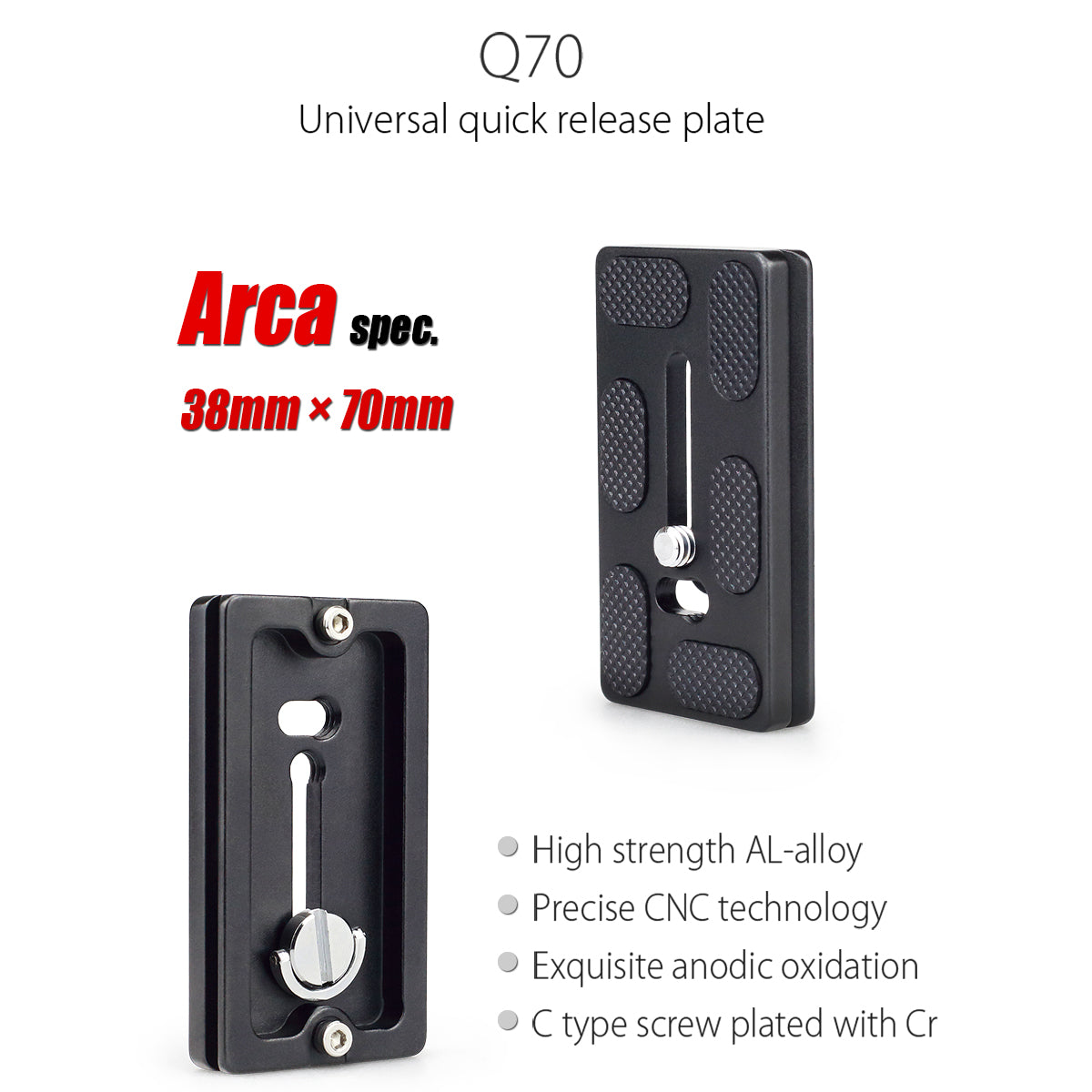 INNOREL Q50/Q60/Q70 Universal Quick Release Plate