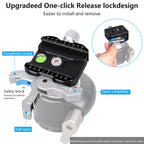 INNOREL CF55 Arca-Swiss Lever Clamp Quick Release Clamp Adapter