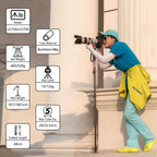Clearance sale U270A Aluminum Alloy Monopod 5-Section Leg （Delivery only to DE, AT, BE, DK, LU, NL）