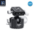 INNOREL G44F/G54F Quick Locking Low Profile Tripod Ball Head, Fast Lever Release, Panoramic CNC Metal Arca Swiss, DSLR Camcorder