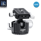 INNOREL G44F/G54F Quick Locking Low Profile Tripod Ball Head, Fast Lever Release, Panoramic CNC Metal Arca Swiss, DSLR Camcorder