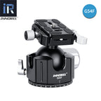 INNOREL G44F/G54F Quick Locking Low Profile Tripod Ball Head, Fast Lever Release, Panoramic CNC Metal Arca Swiss, DSLR Camcorder