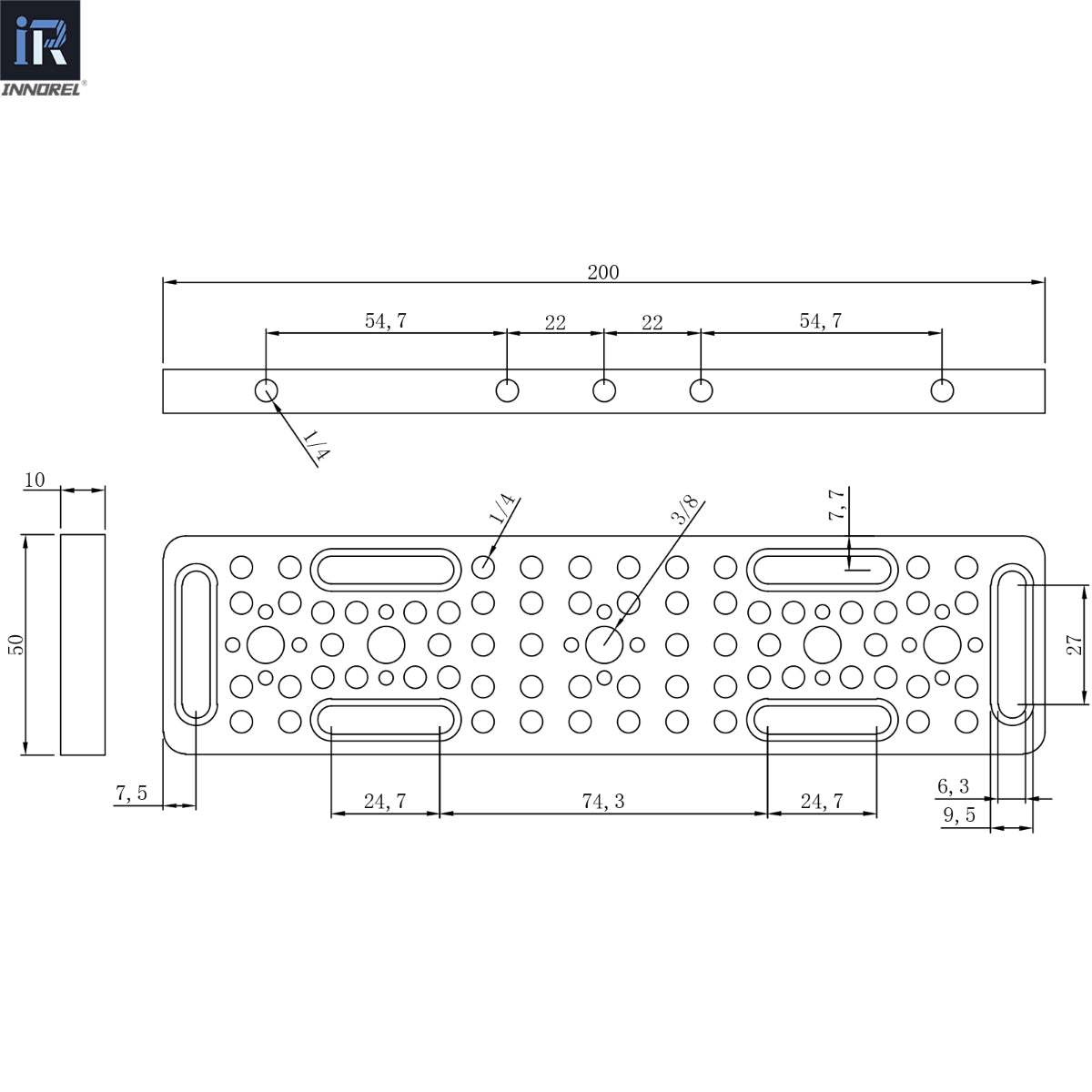 Multi-Functional Cheese Plate INNOREL CP2005