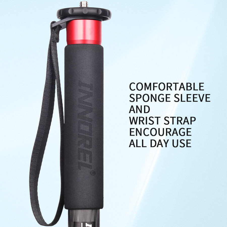 Carbon Fiber Camera Monopod with Fast Flip Lock INNOREL VM60C/VM80C
