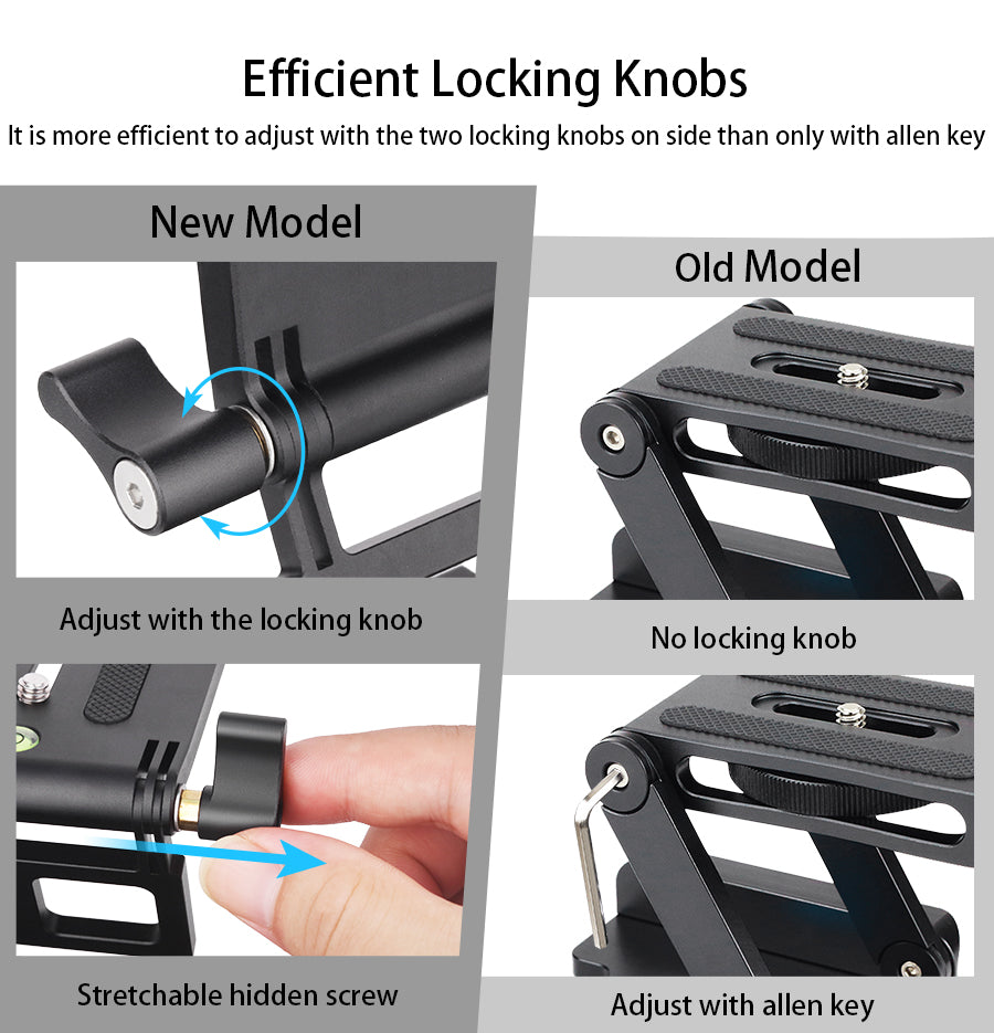 ZH7 Z Flex Tilt Aluminum Alloy Tripod Head