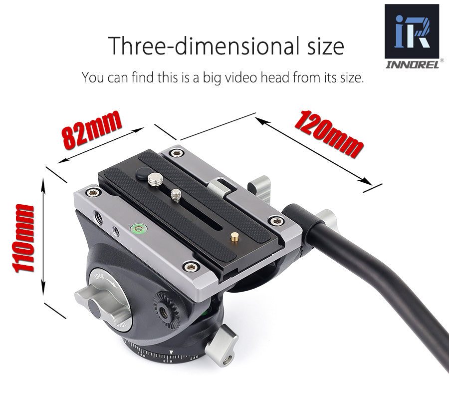 CNC Technology Video Fluid Head INNOREL H85
