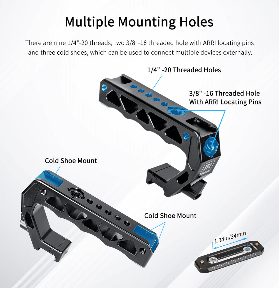 INNOREL NH130 Top Handle and NATO Rail Kit