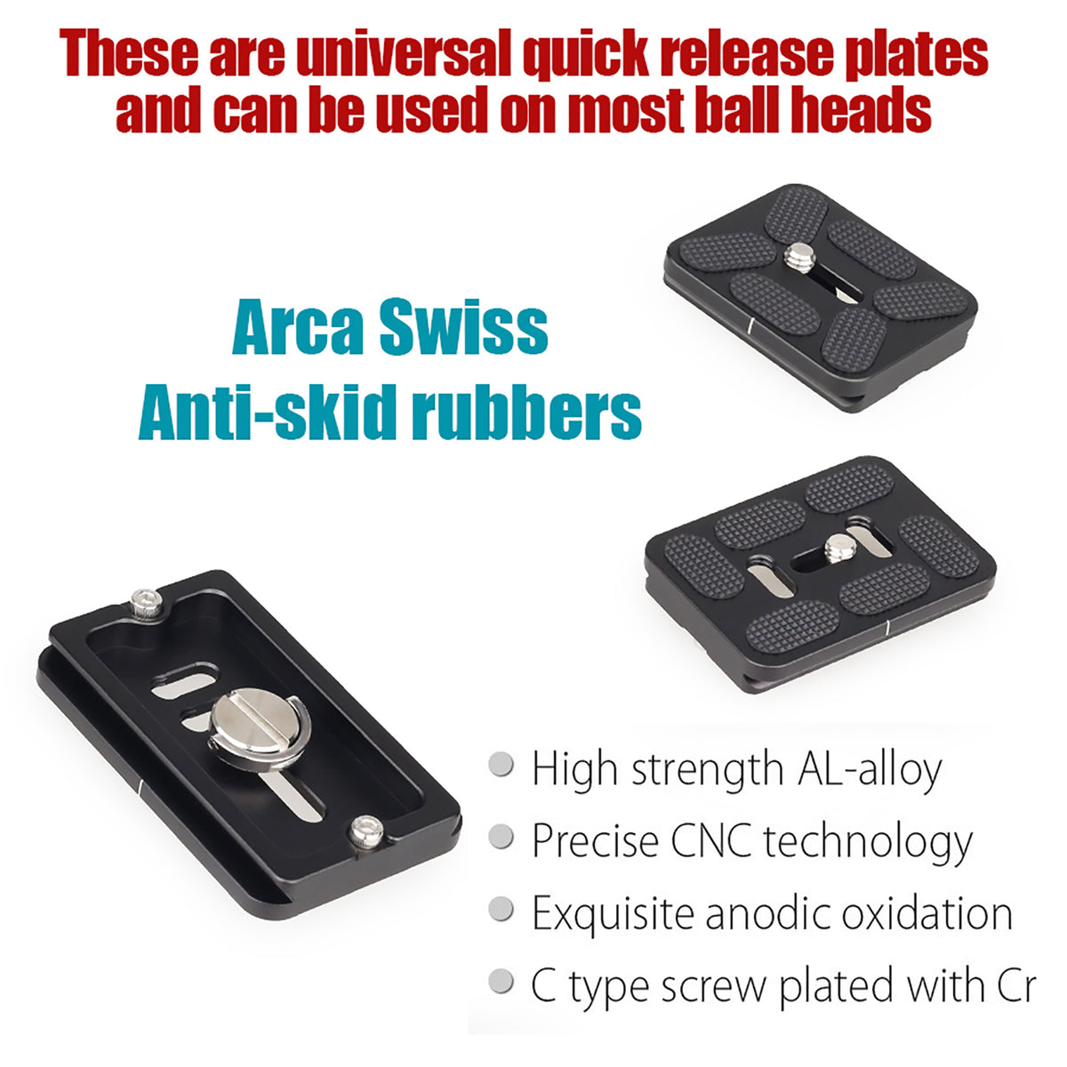 INNOREL Q50N/Q60N/Q70N Universal Quick Release Plate