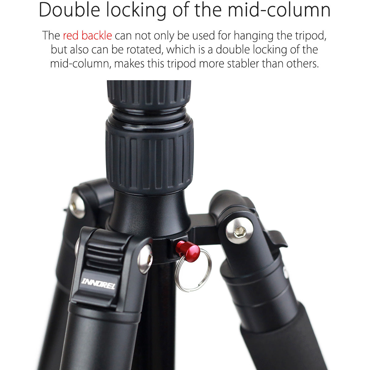 Professional Photographic Travel Compact Aluminum Tripod Monopod INNOREL RT50
