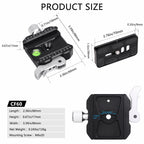 INNOREL CF60 Arca-Swiss Lever Clamp Quick Release Clamp Adapter