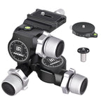 Used Aluminum Alloy 3 Way Geared Tripod Head INNOREL GR5(Only US has inventory)