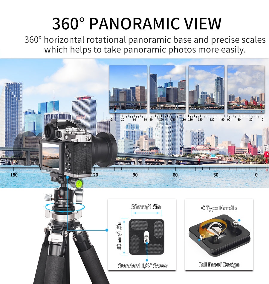 Low Profile Tripod Ball Head INNOREL C28