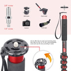Clearance sale D260C Professional Camera Monopod Carbon Fiber （Delivery only to DE, AT, BE, DK, LU, NL）