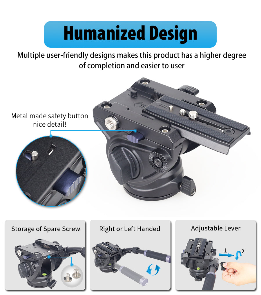 INNOREL VT80 Professional Video Tripod Kit