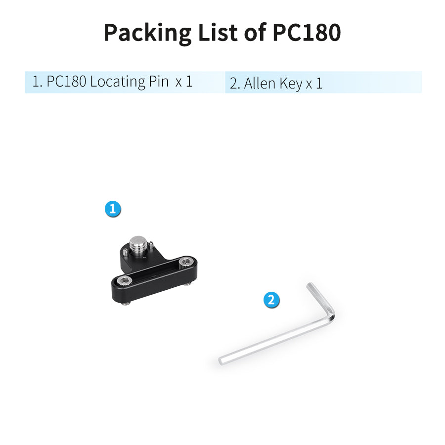 INNOREL PC90/PC180 Multi Cheese Plate with ARRI Locating Pin & Mount Adapter