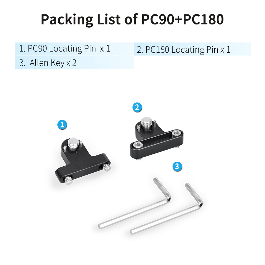 INNOREL PC90/PC180 Multi Cheese Plate with ARRI Locating Pin & Mount Adapter
