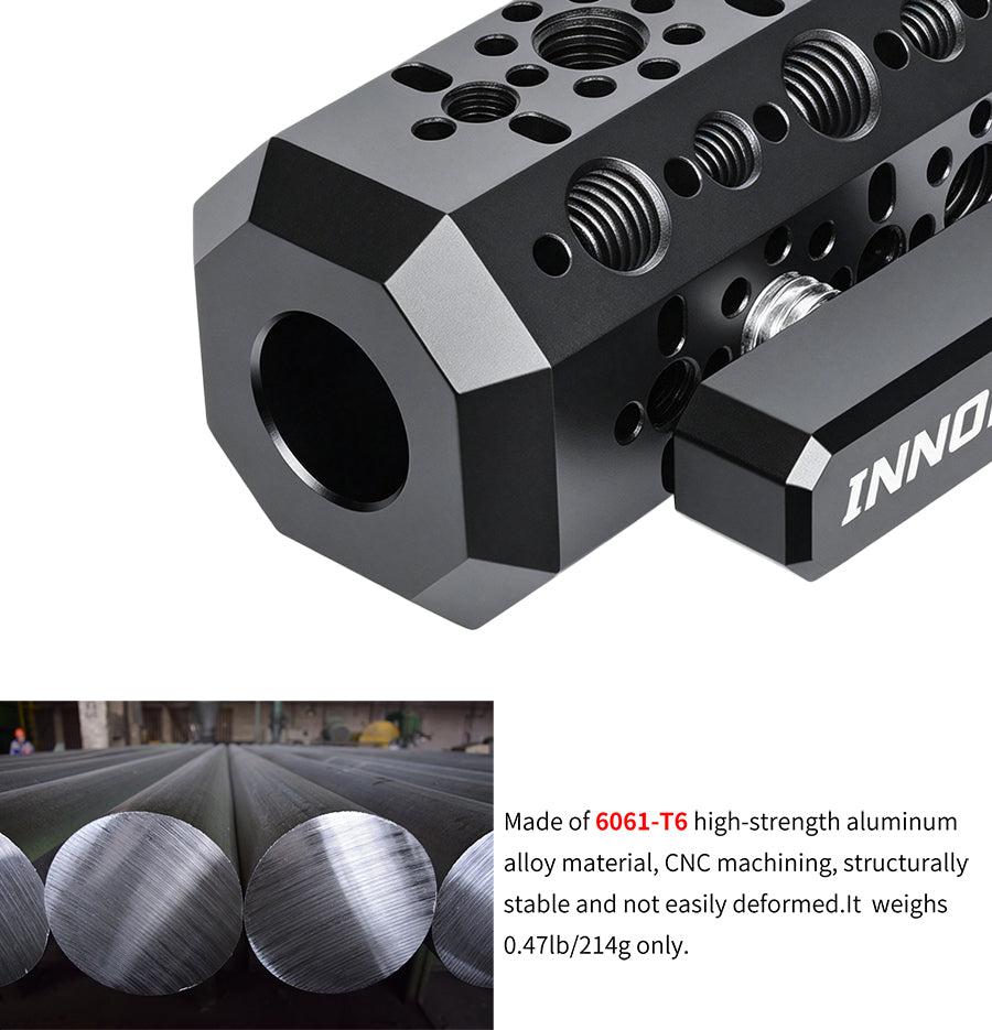 INNOREL TA90 Lights Stand Tripod Hexagon Adapter for Expand Interface