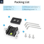 INNOREL CF55 Arca-Swiss Lever Clamp Quick Release Clamp Adapter