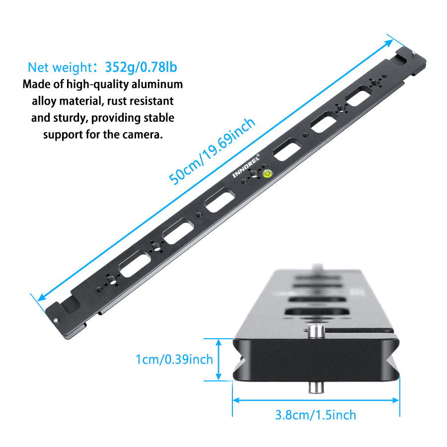 RS50 500mm Multi-Purpose Dual Dovetail Long Quick Release