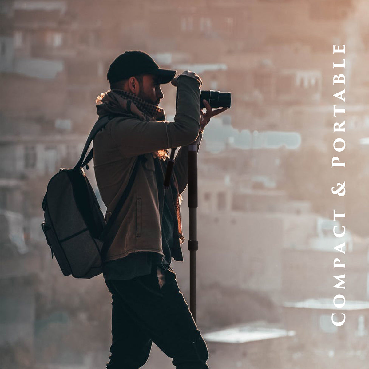 Carbon Fiber Video Monopod-INNOREL VM75CK(Twist Lock)