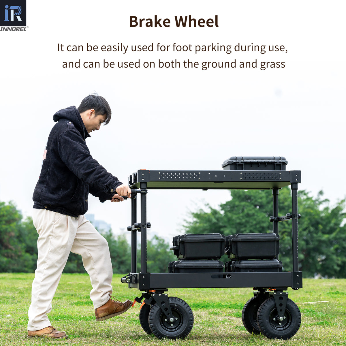 INNOREL DY-120 Video Production Camera Cart for Photographer, Videomaker & Filmmaker