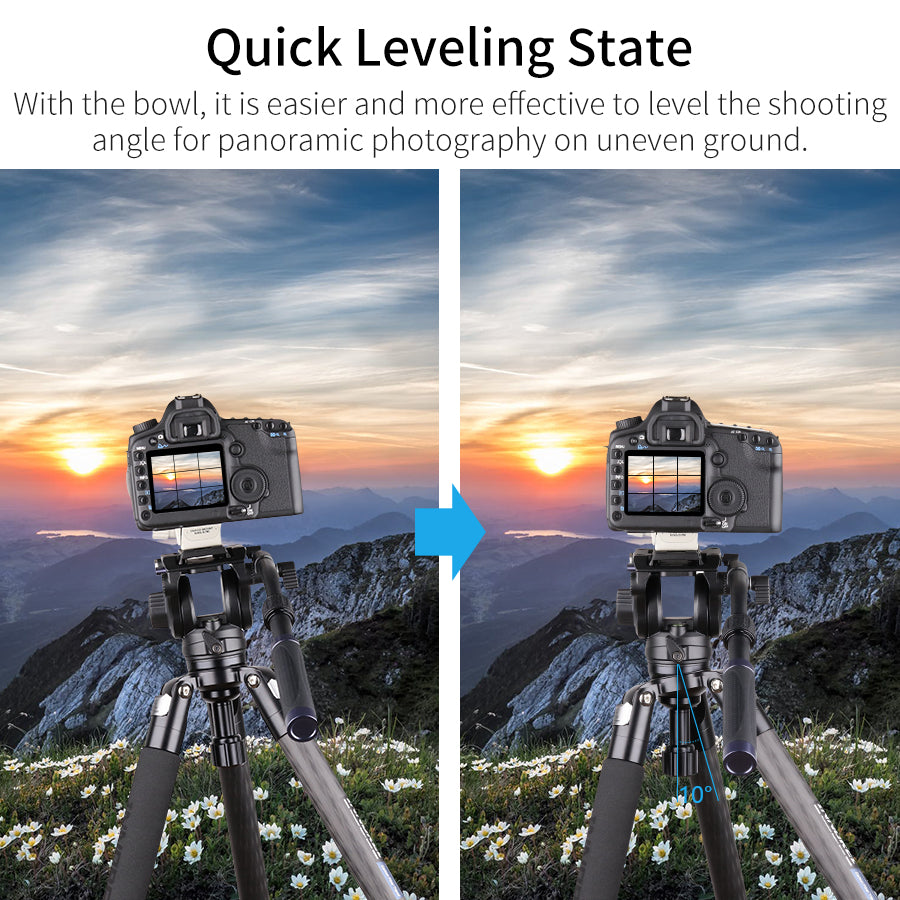 Carbon Fiber Bowl Tripod INNOREL ST324CT