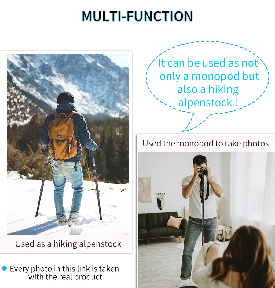 5-Section Aluminum Alloy Monopod INNOREL RM285A/RM325A